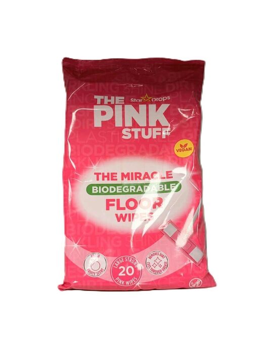 The Pink Stuff mitrās salvetes grīdas tīrīšanai